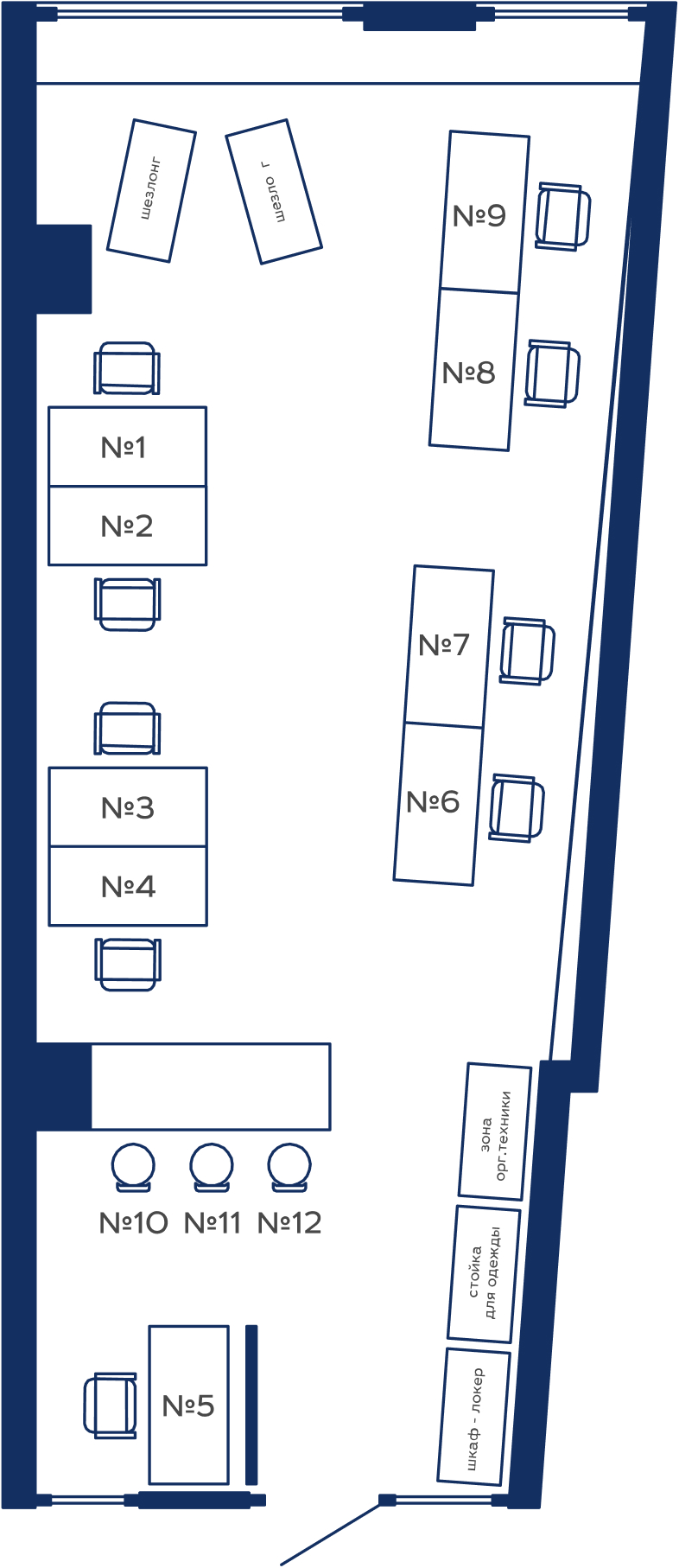 Карта 5 этажа